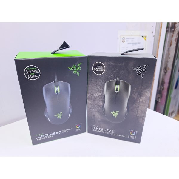 Lancehead RAZER Gameing Mouse with 9 Keys brainded 2 meters cable