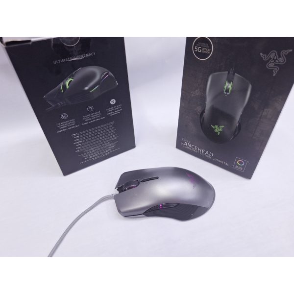 Lancehead RAZER Gameing Mouse with 9 Keys brainded 2 meters cable