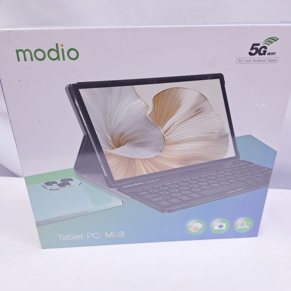 Modio M38 5G 10 inch table Ram 8gb storage 512gb Includes Keyboard mouse  and free flip cover