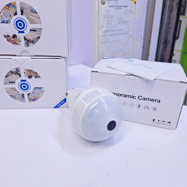 V380 Pro 2 way audio remote  view  surveillance   bulb wifi camera
