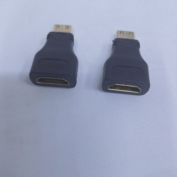 1080 Full hdmi male mini hdmi to female hdmi camera connector