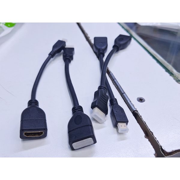 15cm 1080P   mini hdmi male to female hdmi cable