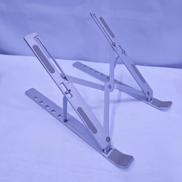 Scissor metallic laptop stand adjustable