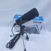 usb condenser studio microphone with tripod stand & voice control knob