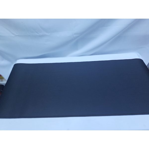 Big size 300 by 900 stitched spray pure black gaming  mousepad