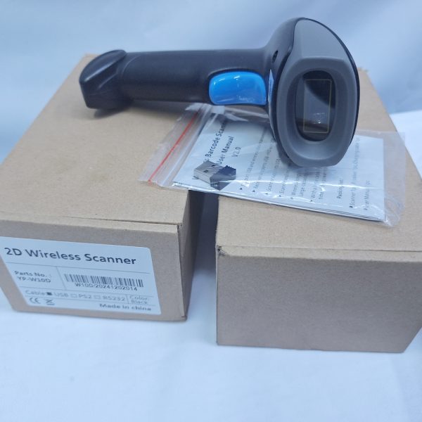 2D, 1D, QR and Barcode  handheld wireless scanner