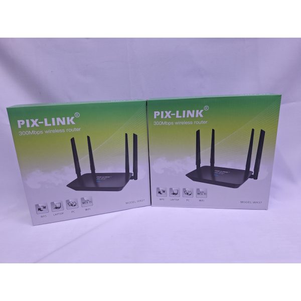 300mbps High speed 6 antenna Pixlink LAN Router