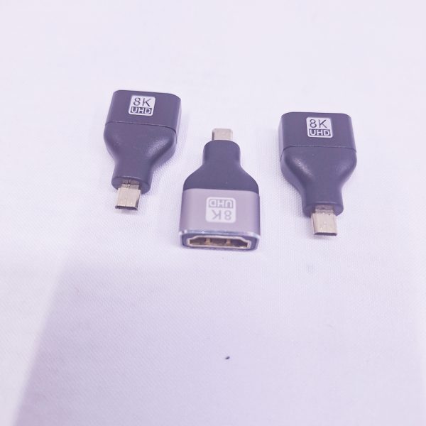4K  male microhdmi to female hdmi camera connector