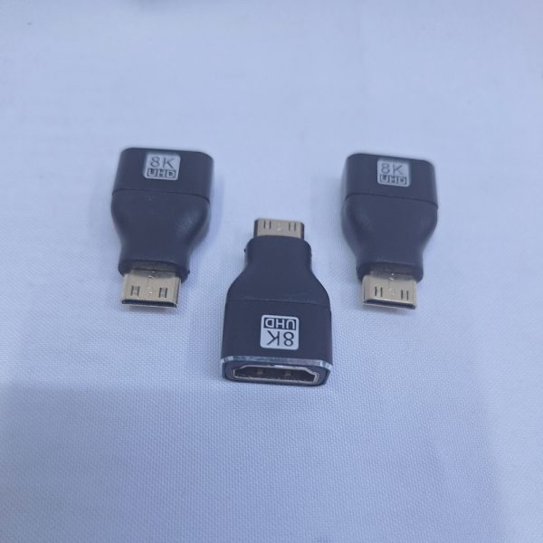 4K  male mini hdmi to female hdmi camera connector
