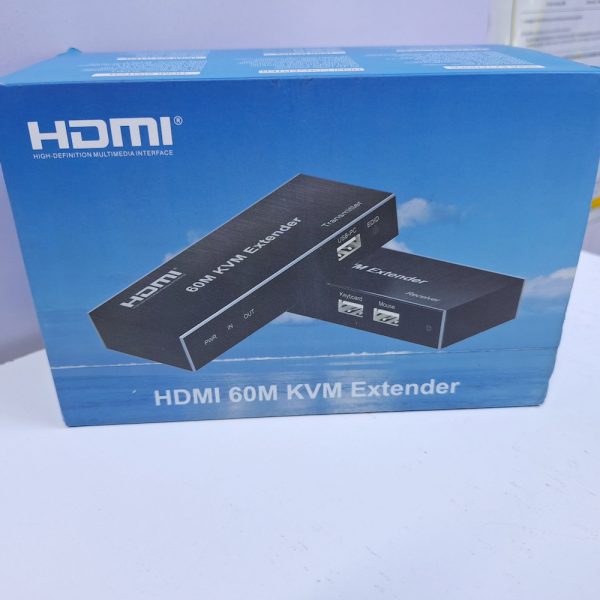 60M powered kvm  hdmi & usb extender over Cat 6 cable