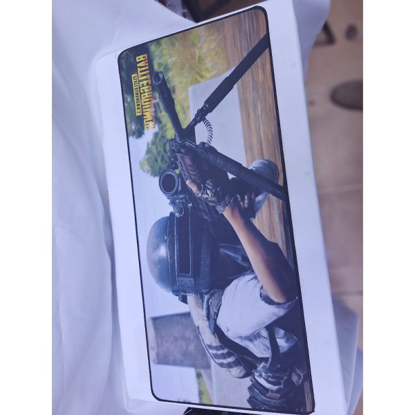 Battel themed Big size 300 by 700 stitched spray  gaming  mousepad