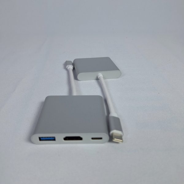 High speed Type C hub 3 in 1 with 1 hdmi port, type C PD port & usb 3.0 port