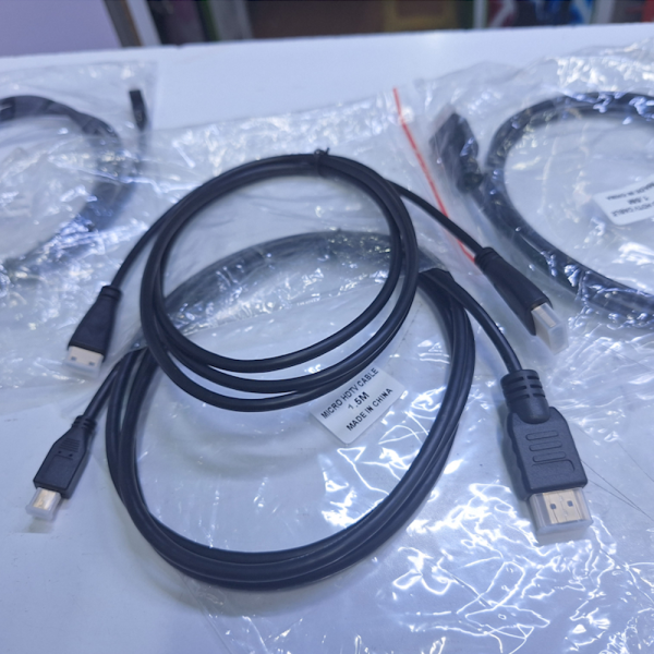 Micro hdmi to hdmi cable 1.5M