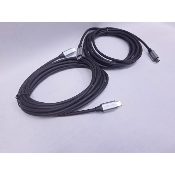 Type C to Type C cable length 1.5M, 10GBPS, 100W fast  charge, Display 4k  Color Black