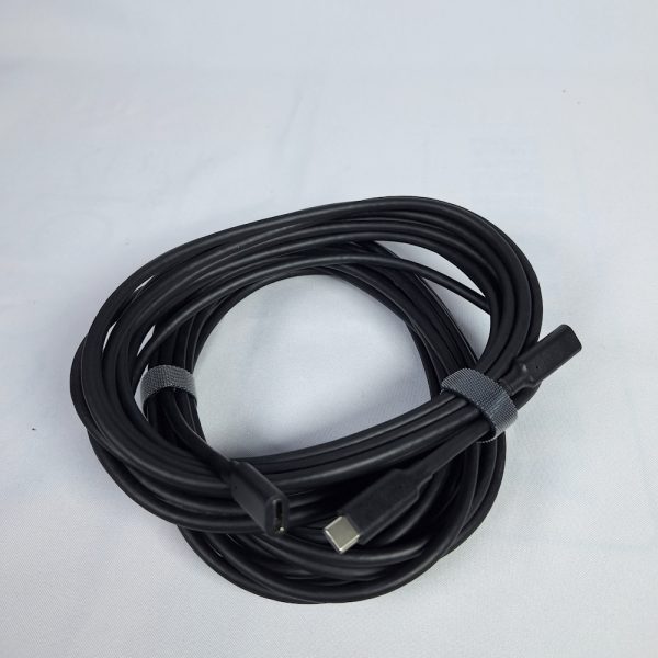 Type  Male C to Type C female extender cable length 3M,  fast  charge, Display 4k  Color Black