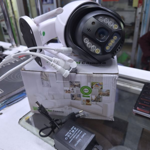 V380 Pro Wifi & Lan outdoor waterproof 2 way audio  PTZ camera 12V charger CCTV security camera