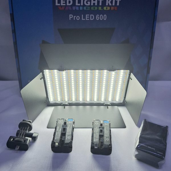 professional 2 mode warm and white light  LED 800 light with battery charger and 2.2 tripod stand